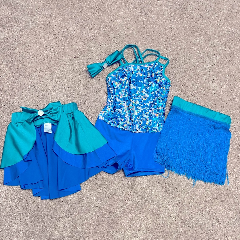 3 Piece dance costume